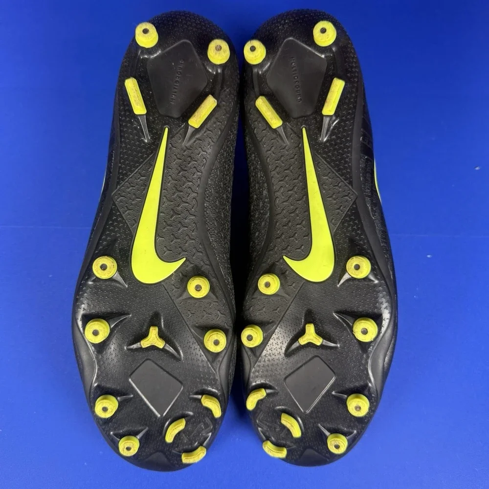 NIKE PHANTOM VISION VSN DF FG MG‎ SOCCER CLEATS BLACK AO3258-007 Men's 9.5